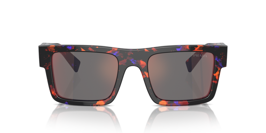 PRADA-19WS/S 06V-40E JASPE ROJO LILA NEGRO 52*21, Abstract taronja, hi-res image number 1
