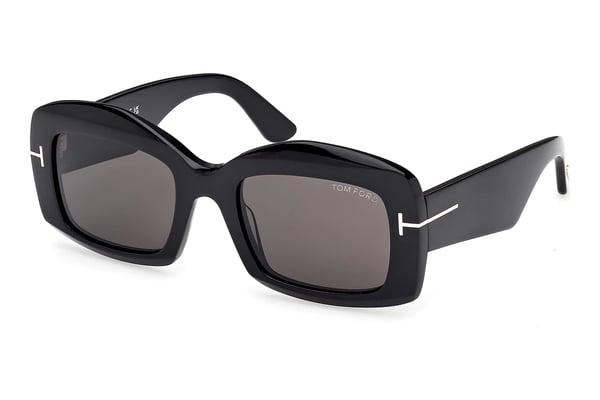 tomford-1218/s 01a shiny black 53*21