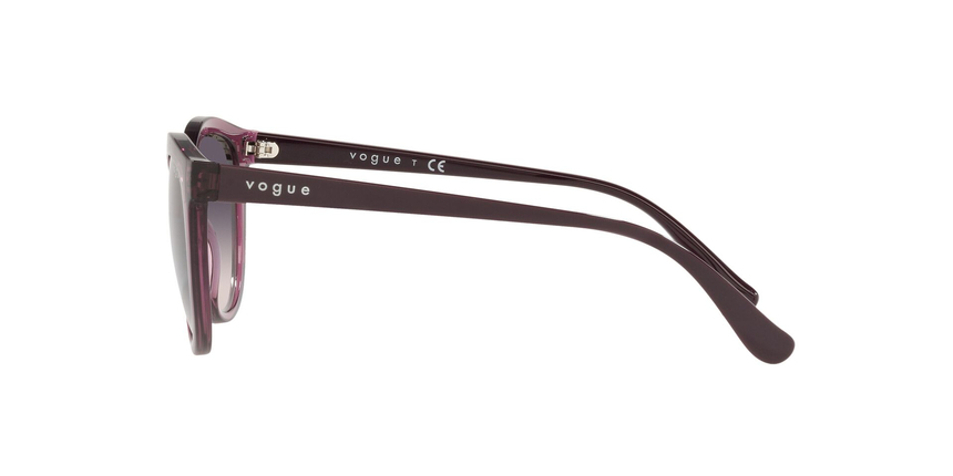 VOGUE-5427/S 276136 TRANSPARENT PURPLE(PINK GRADIENT DARK GREY 50*20, Vermell-Violeta, hi-res image number 2