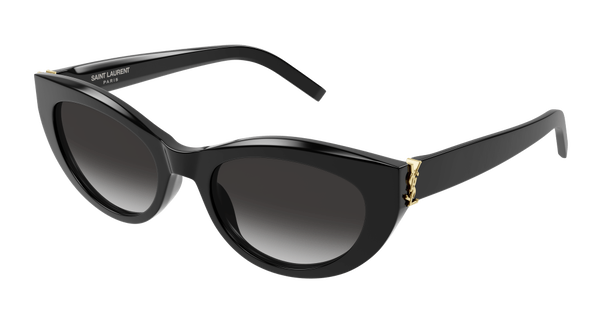 SAINT-LAURENT-SLM115/S 002 BLACK 54*20, Negre, hi-res 0