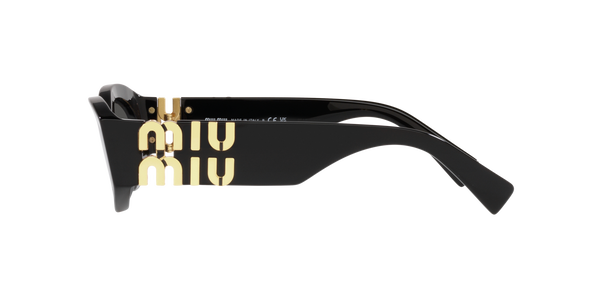 MIUMIU-11W/S 1AB5S0 NEGRA/NEGRA ORO 54*21, Negre, hi-res 2