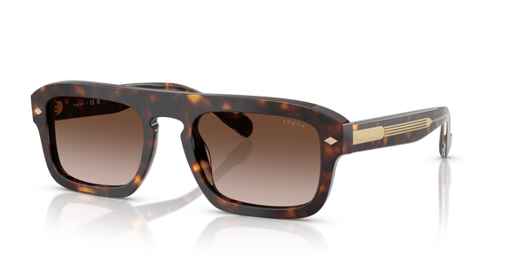 VOGUE-5620S/S W65613 DARK HAVANA(GRADIENT BROWN 53*21, , hi-res 0
