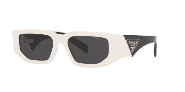 PRADA-09ZS/S 1425S0 TALC(DARK GREY 54*18, Blanc, hi-res 0