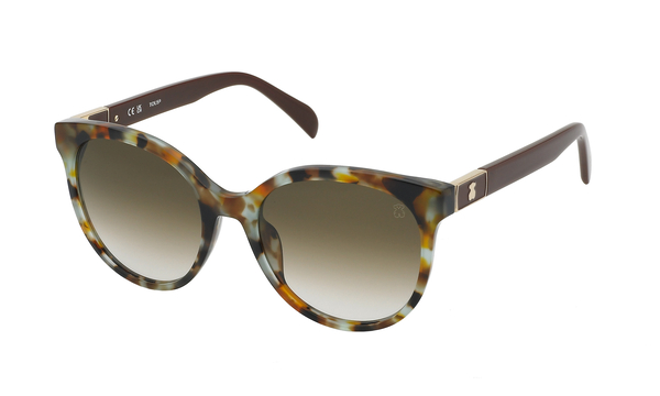 TOUS-B74/S 09T6 SHINY HAVANA ORANGE/GREEN(BROWN GRADIENT 54*19, Havana Taronja, hi-res 0