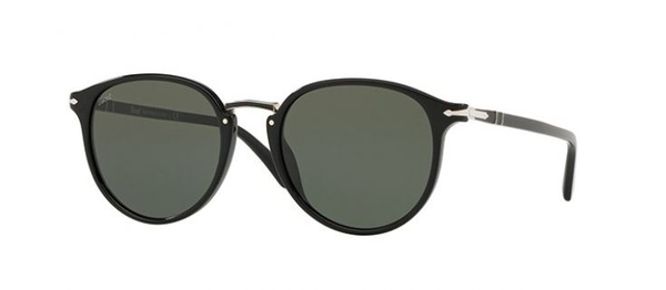 PERSOL-3210S/S 95/31 BLACK(GREEN 51*21, Negre, hi-res 0