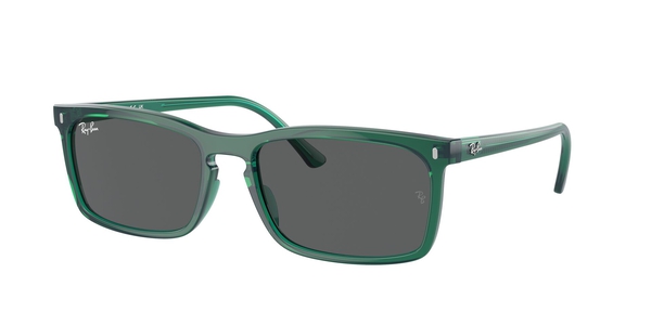 RB-4435 6615B1 TRANSPARENT GREEN(DARK GREY 59*18, Verd transparent, hi-res 0