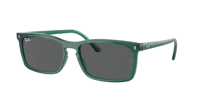 RB-4435 6615B1 TRANSPARENT GREEN(DARK GREY 59*18, Verd transparent, hi-res image number 0