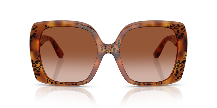 GABBANA-4475/S 338013 HAVANA LEO(BROWN GRADIENT 56*19, Havana leopard, hi-res image number 1