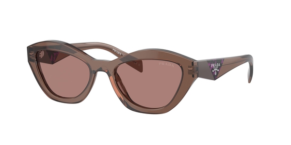 PRADA-A02S/S 17O60B BROWN TRANSPARENT 52*19, Marró transparent, hi-res 0