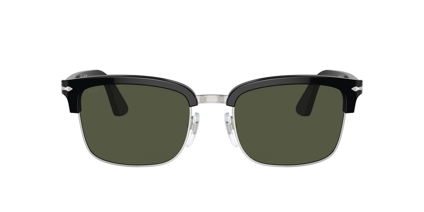 PERSOL-3327S/S 95/31 BLACK(GREEN 54*20, Negre, hi-res image number 1