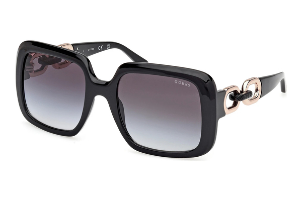guess-00161/s 01b shiny black 56*21