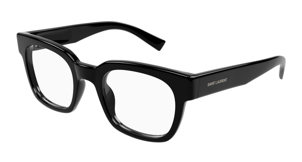 SAINT-LAURENT-SL805/G 001 BLACK-BLACK-TRANSPARENT 51*22, , hi-res 0