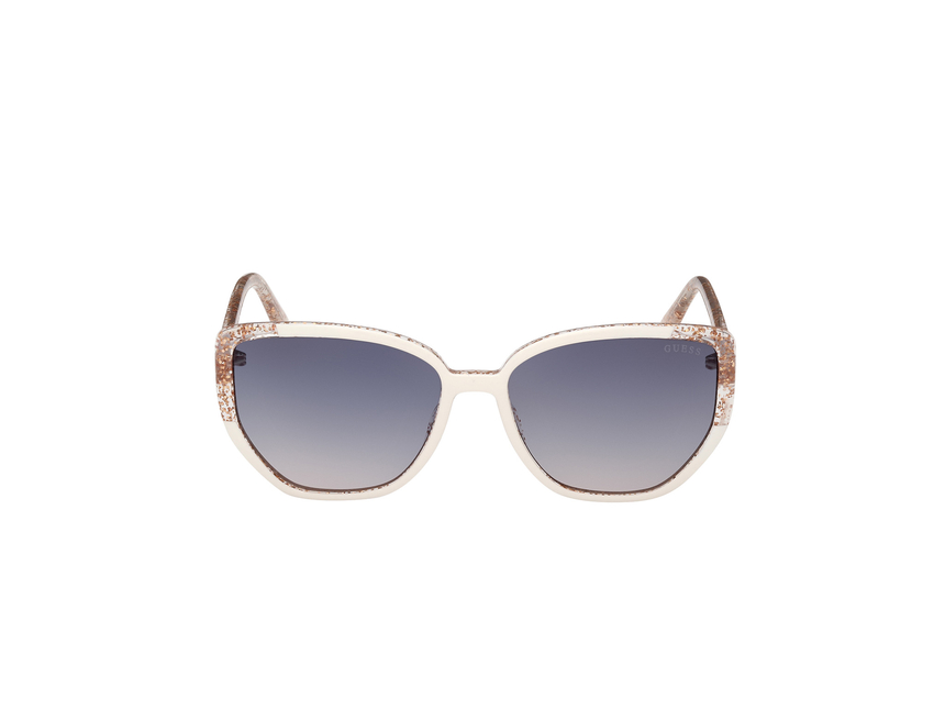GUESS-7882/S 21W BLANCO TRANSPARENTE PURPURINA 55*15, Blanc | Transparent, hi-res image number 1