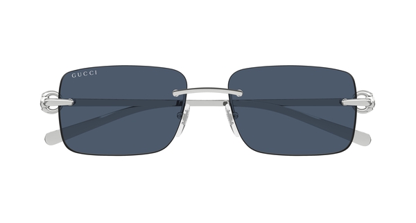 GUCCI-1703S/S 003 SILVER-SILVER-BLUE 55*17, Plata, hi-res 1