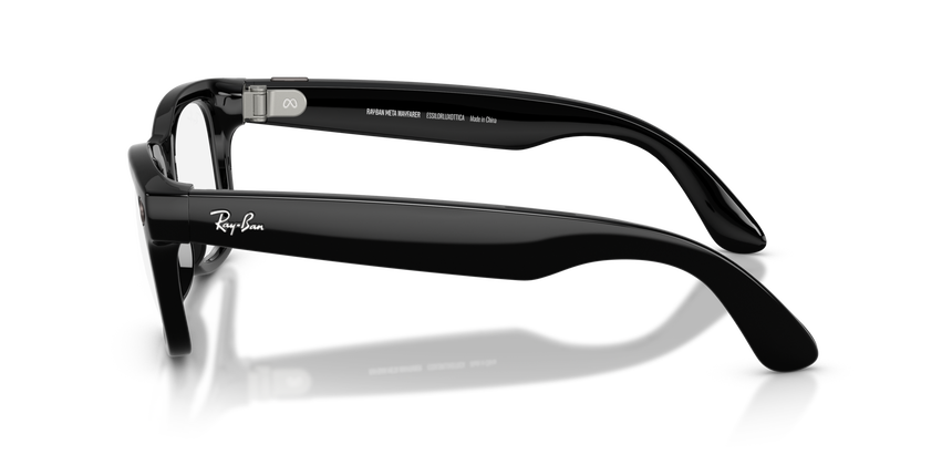 RB-META-4012-GEN-2 601/1M SHINY BLACK(TRANSITIONS GRAPH. GREEN 53*22, Negre brillant, hi-res image number 10