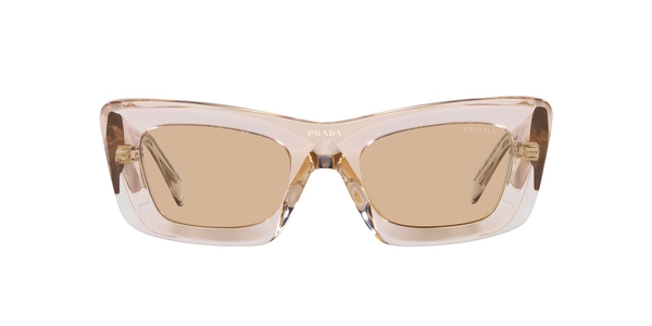 PRADA-13ZS/S 19M412 CRYSTAL BEIGE LIGH BROWN 50*21, Beige transparent, hi-res 1