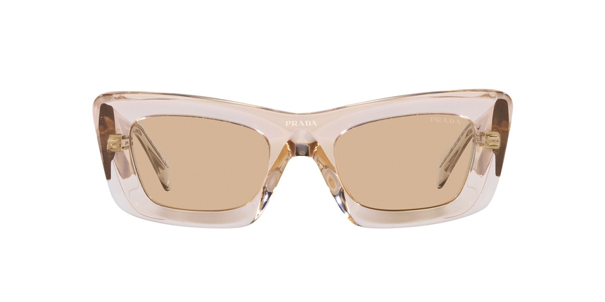 PRADA-13ZS/S 19M412 CRYSTAL BEIGE LIGH BROWN 50*21, Beige transparent, hi-res image number 1
