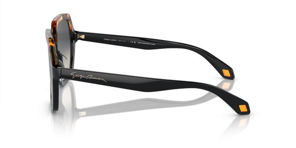 ARMANI-8193U/S 587519 YELLOW HAVANA/BLACK(GREY GRADIENT 55*17, Negre | Havana, hi-res 2