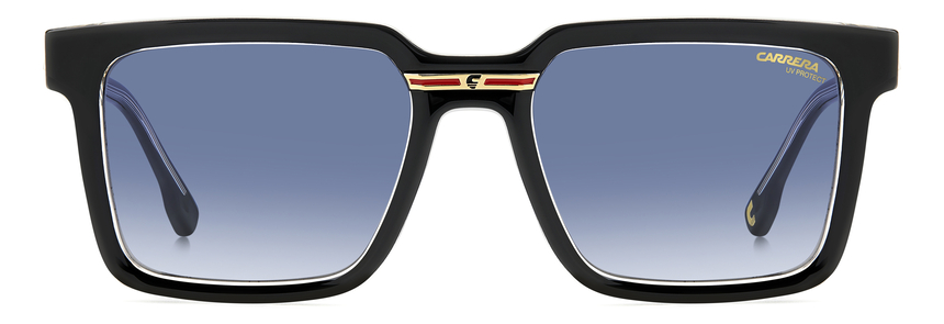 CARRERA-VICTORY-C-02/S 7C5*08 BLACK CRYSTAL(DK BLUE SHADED 54*19, Negre | Transparent, hi-res image number 1