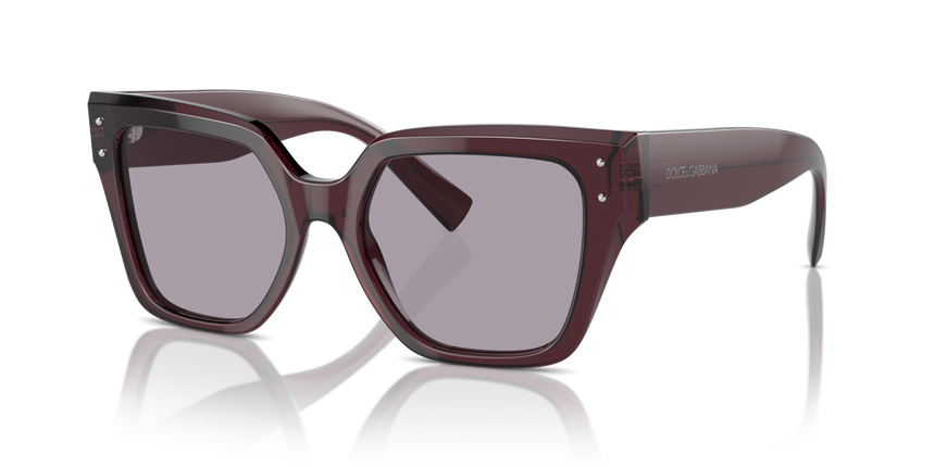 GABBANA-4471/S 3045AK TRANSPARENT VIOLET/LILLAC ISA BLACK SILVER MIRROR 52*18, Violeta transparent, hi-res image number 0