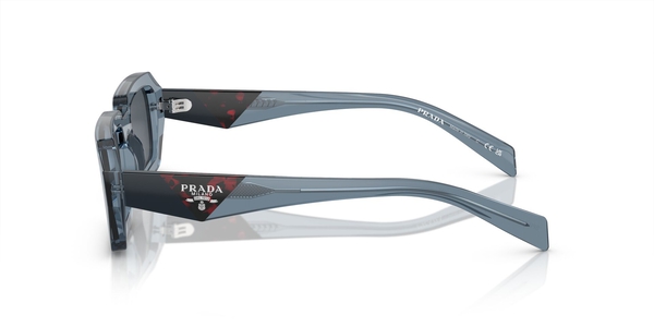 PRADA-A12S/S 19O70B TRANSPARENT BLUE(DARK GREY 52*21, Blau transparent, hi-res 2