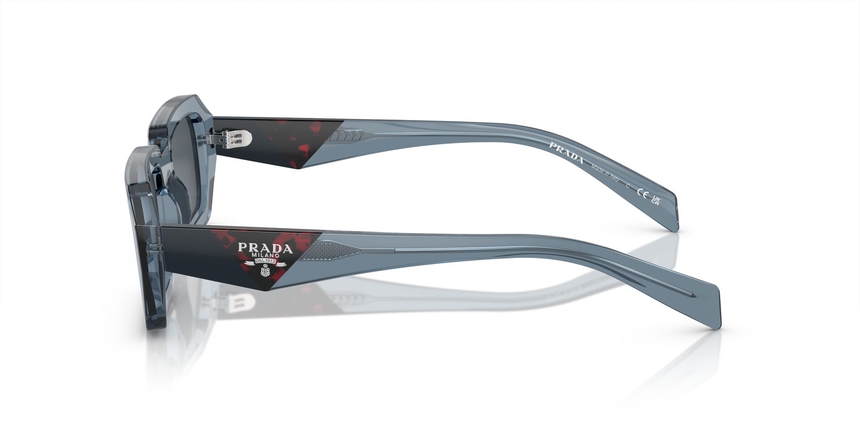 PRADA-A12S/S 19O70B TRANSPARENT BLUE(DARK GREY 52*21, Blau transparent, hi-res image number 2