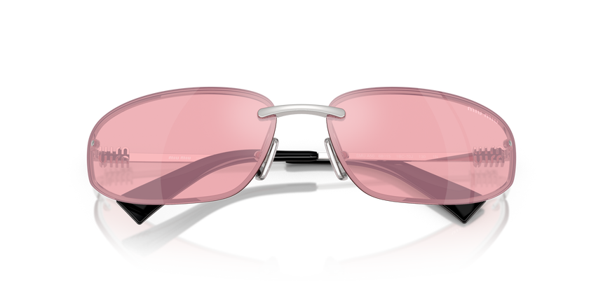 MIUMIU-A50S/S 1BC70J SILVER (PINK MIRROR 69*15, Plata, hi-res image number 3