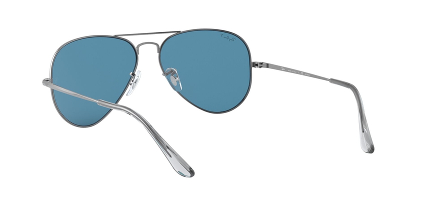 RB-3689 004/S2 SHINY GUNMETAL(POLAR BLUE 58*14, Plata, hi-res image number 1
