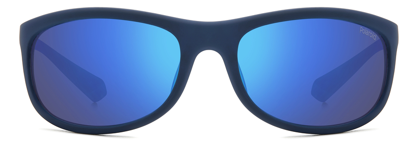 POLAROID-2154/S FLL*5X MATTE BLUE(BLUE MIRROR POLARIZED 64*17, Blau mat, hi-res image number 1