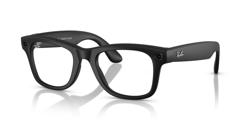 RB-META-4006 601S1M MATTE BLACK(TRANSITIONS GRAPHITE GREEN 50*22, Negre mat, hi-res image number 0