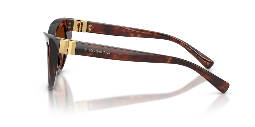 GABBANA-4497/S 322274 DARK RED HAVANA(BROWN GRADIENT 52*18, Burdeus Havana, hi-res image number 2