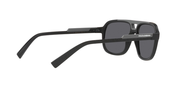 GABBANA-6179/S 252581 MATTE BLACK(POLAR DARK GREY 58*16, Negre, hi-res 4