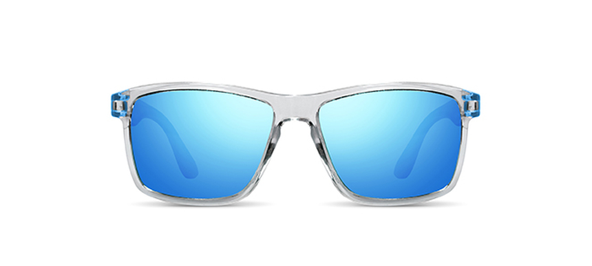 KYPERS-COSMOPOLITAN/S COSM006 CRYSTAL BLUE TEMPLE-BLUE REVO MIRROR 56*15, Transparent | Blau, hi-res image number 1