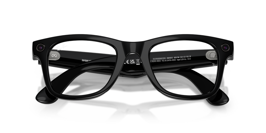 RB-META-4012-GEN-2 601/1M SHINY BLACK(TRANSITIONS GRAPH. GREEN 53*22, Negre brillant, hi-res image number 8