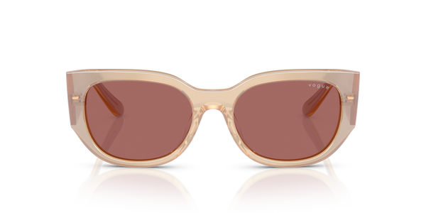 VOGUE-5641SU/S 323469 TRANSPARENT PEARL CREAM 53*18, Perla transparent, hi-res 1