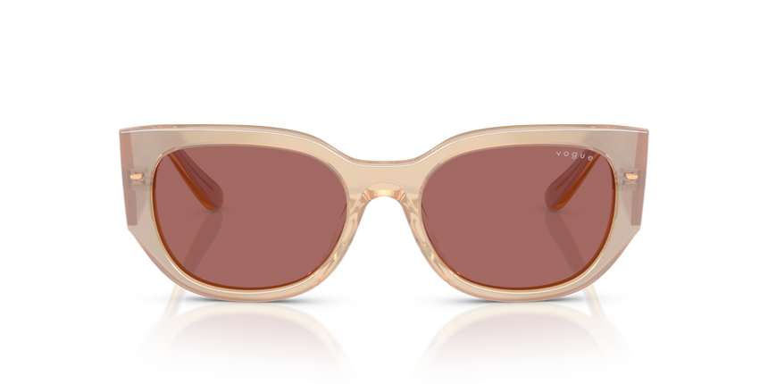 VOGUE-5641SU/S 323469 TRANSPARENT PEARL CREAM 53*18, Perla transparent, hi-res image number 1
