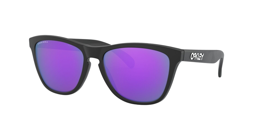 OAKLEY-FROGSKINS-9013 9013H6 BLACK/PRIZM VIOLET 55*17, Negre, hi-res image number 0