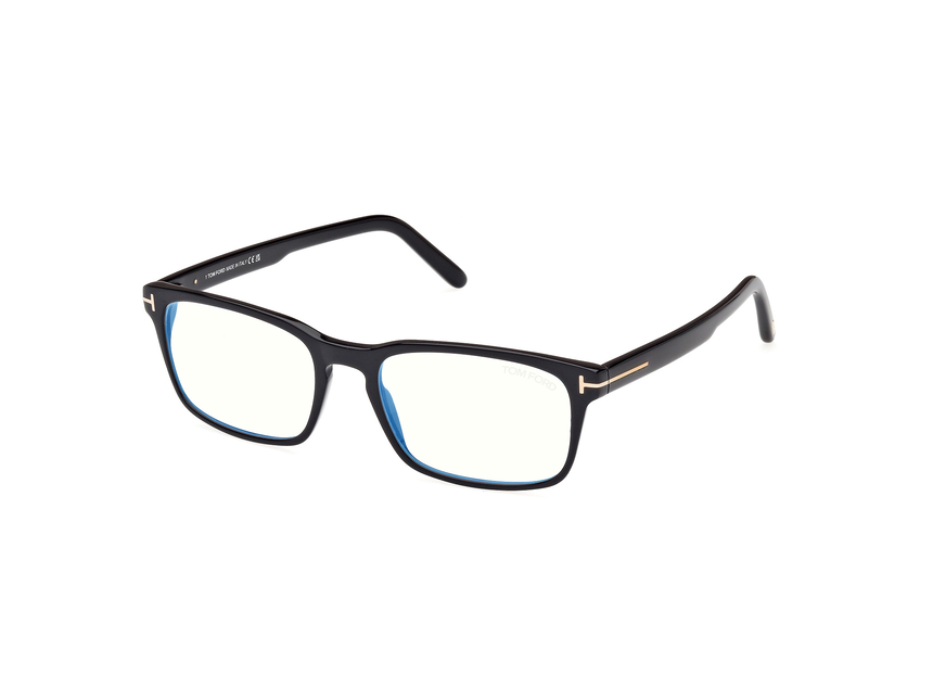 TOMFORD-5938B/G 001 shiny black 54*18, Negre, hi-res image number 0