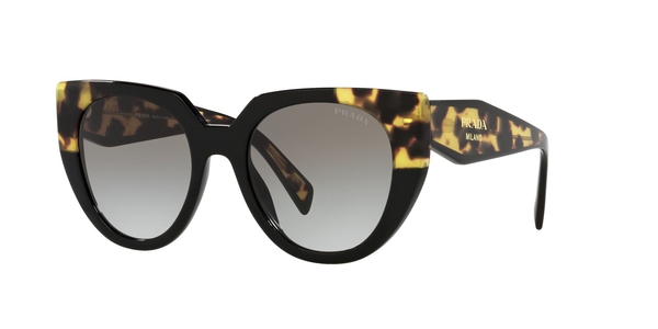 PRADA-14WS/S 3890A7 BLACK/MEDIUM TORTOISE(GREY GRADIENT 52*20, Negre | Havana, hi-res 0