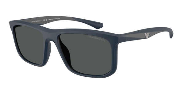 EMPORIO-4234U/S 618587 MATTE BLUE(DARK GREY 57*18, , hi-res 0