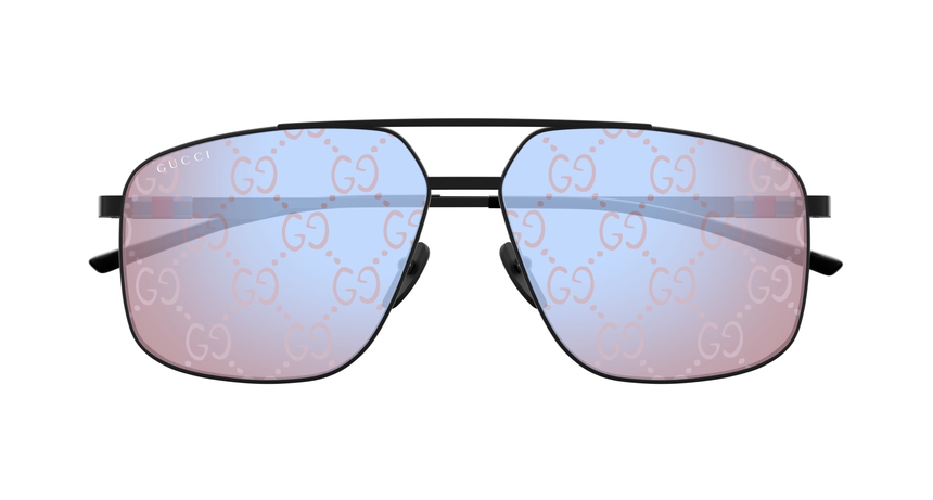 GUCCI-1676S/S 005 BLACK-BLACK-VIOLET 60*14, , hi-res image number 1