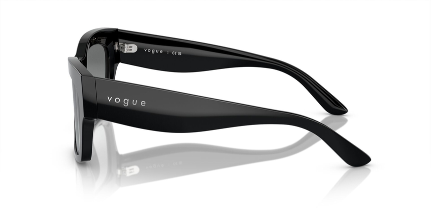 VOGUE-5524/S W44/11 BLACK(GREY GRADIENT 54*20, Negre, hi-res image number 2