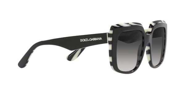 GABBANA-4414/S 33728G TOP BLACK ON ZEBRA(GREY GRADIENT 54*20, , hi-res 8 GABBANA-4414/S 33728G TOP BLACK ON ZEBRA(GREY GRADIENT 54*20, , hi-res 8