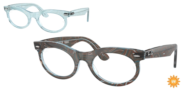 RAY-BAN WAYFARER OVAL CHANGE RX 2242V 8293, , hi-res 0