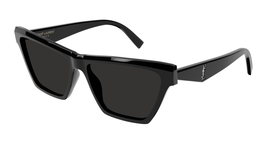 SAINT-LAURENT-SLM103/S 002 BLACK 58*15, Negre, hi-res image number 0