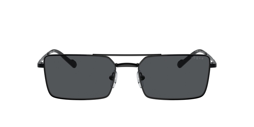 VOGUE-4309/S 352/87 BLACK(DARK GREY 57*18, Negre, hi-res image number 1