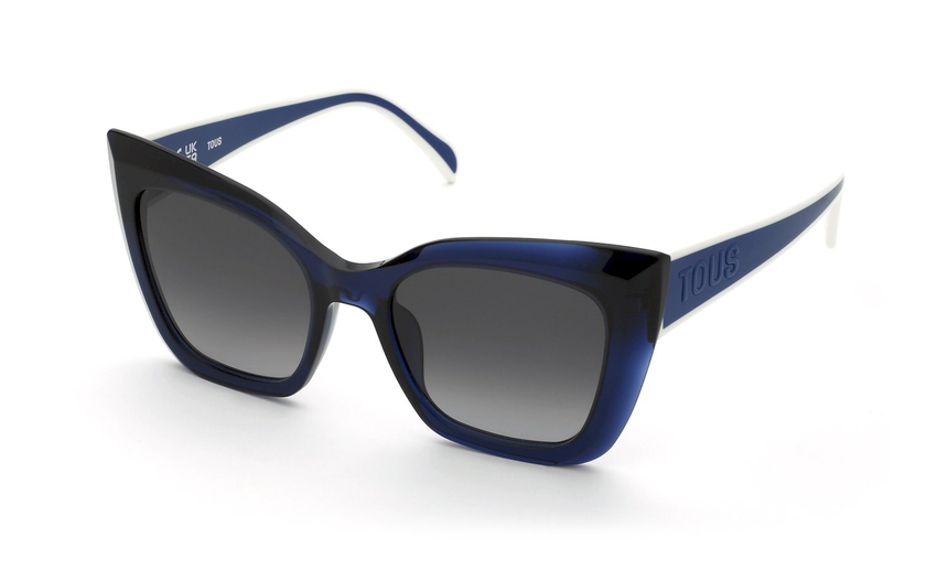 TOUS-C36V/S 06NA TRANSP.BLUE(SMOKE GRADIENT BLUE 53*19, Blau transparent, hi-res image number 0