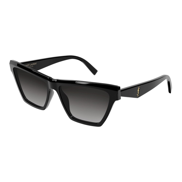 SAINT-LAURENT-SLM103/S 001 BLACK GREY 58*15, Negre, hi-res 0