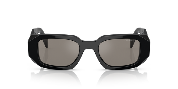 PRADA-17WS/S 1AB07Z BLACK (GREY MIRROR INTERNAL SILVER) 49*20, Negre, hi-res 1