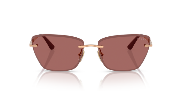vogue-4332s/s 515269 rose gold(dark purple 59*15